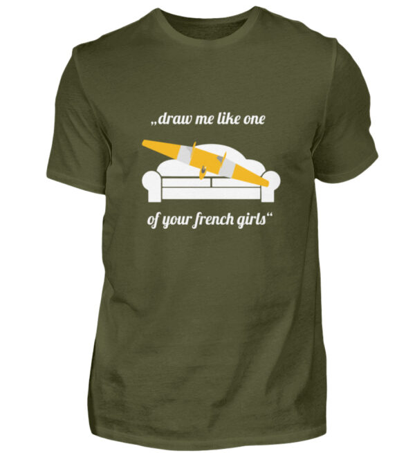 frenchgirl2 - Herren Shirt-1109