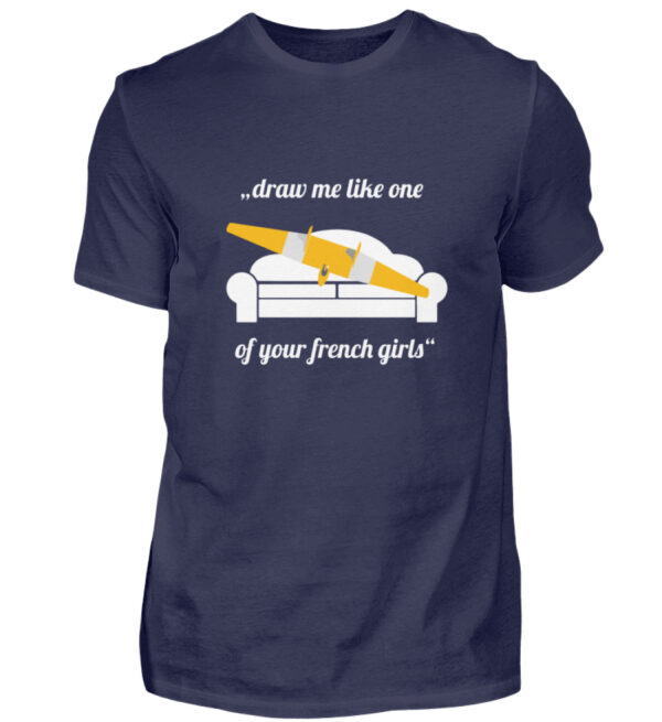 frenchgirl2 - Herren Shirt-198